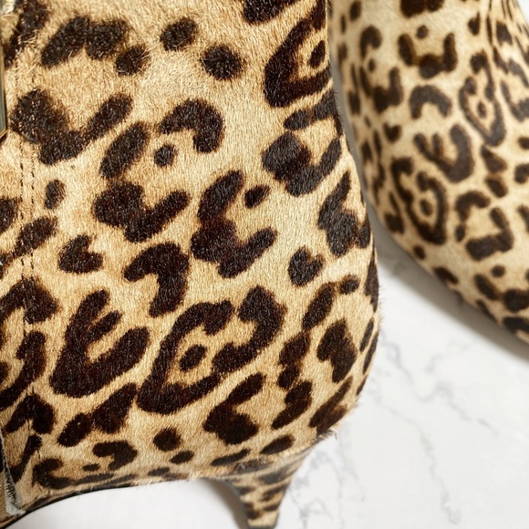 Sam Edelman leopard Bootie shoes 7 - Picture 4 of 5
